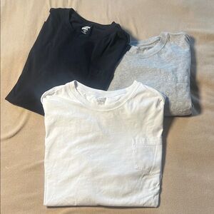 Set of 3 Lands End Men’s t-shirts, super T men’s XXL